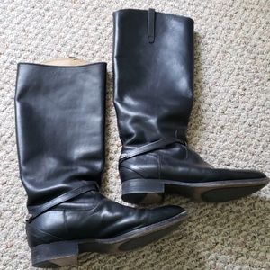 Frye Lindsay Plate riding boots, size 10